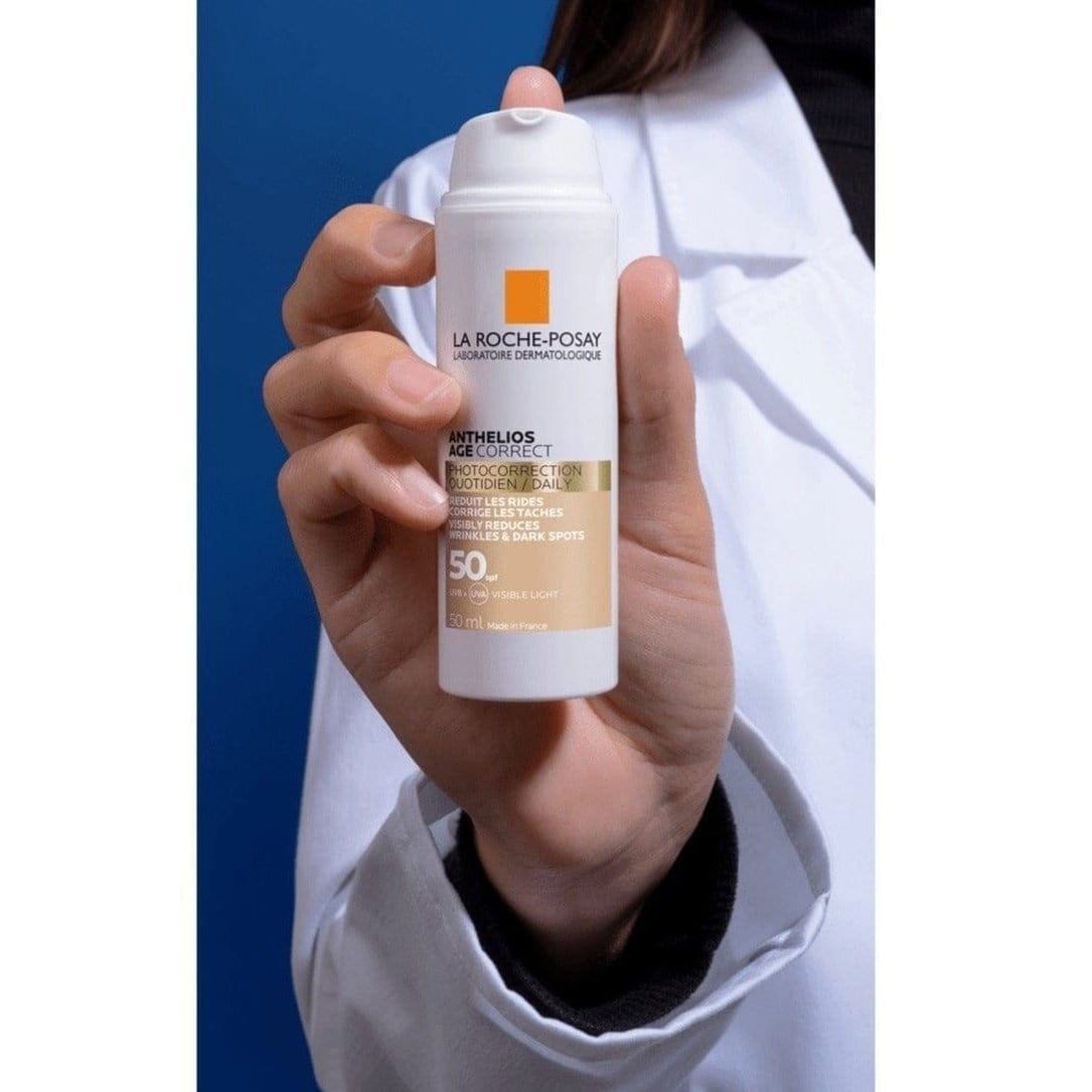 La Roche Posay Anthelios Age Correct SPF 50 Anti-Wrinkle Cream 50 ml 2 Pack - By Baano