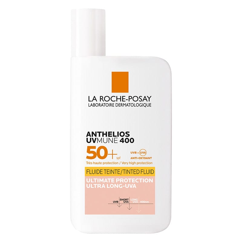 La Roche Posay Anthelios UVmune Fluid Sunscreen SPF50+ 50 ml - Tinted - By Baano