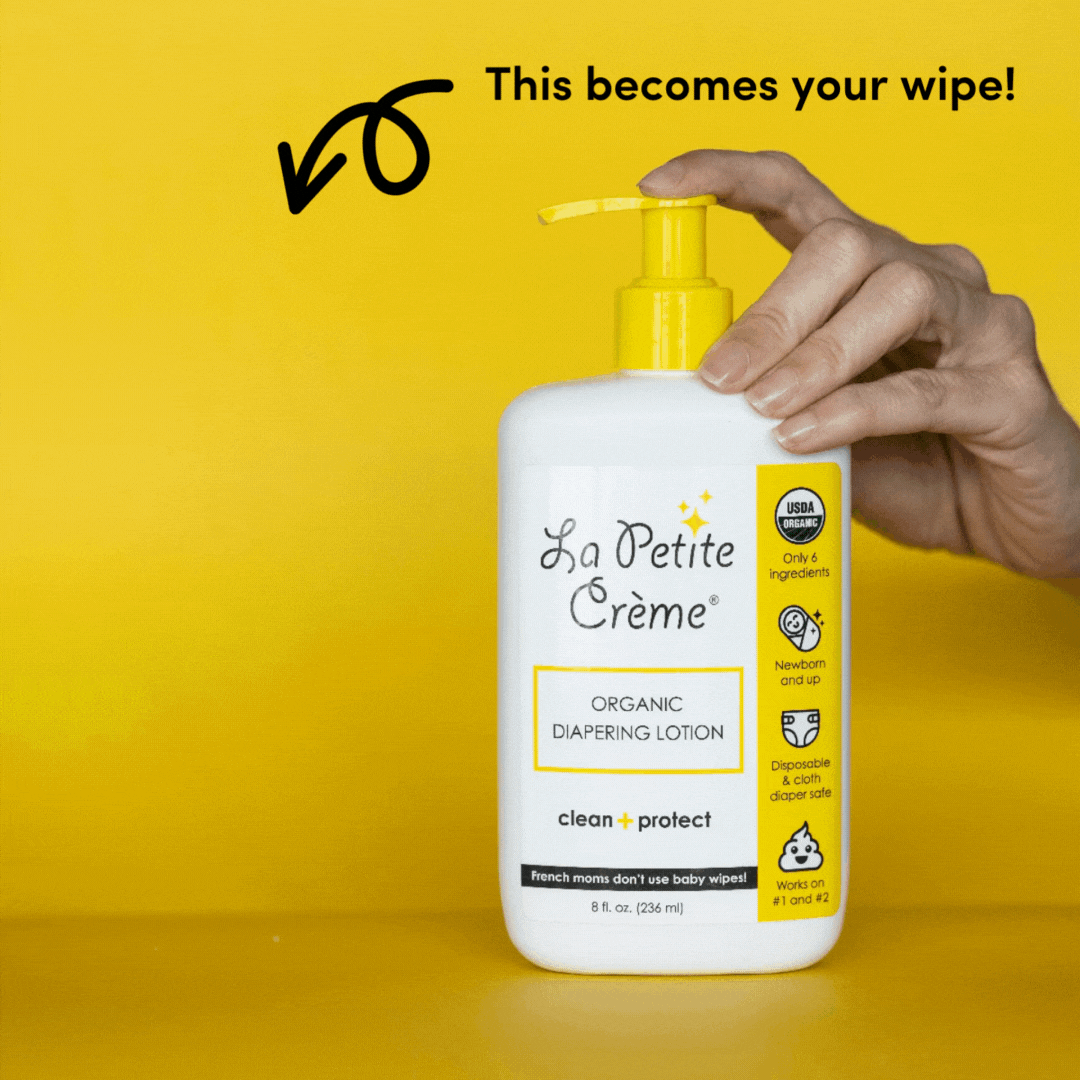 Organic French Diaper Care - Gift Set (Disposable Pads) - By Baano