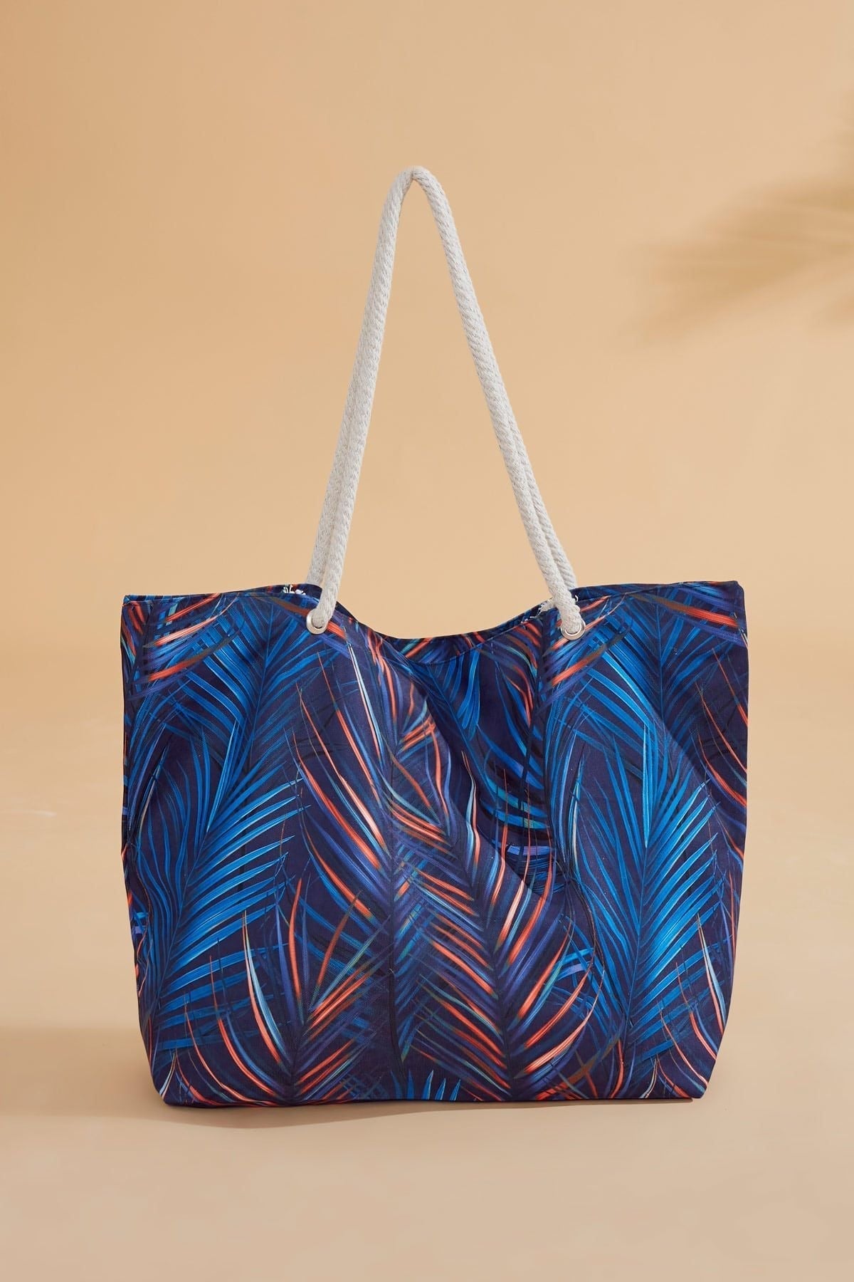 Navy  Beach Bag C2305 Marina Modest