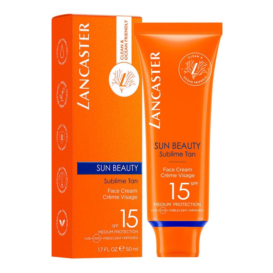 Lancaster Sun Beauty Silky Cream SPF15 Sunscreen Face Cream 50 ml - By Baano