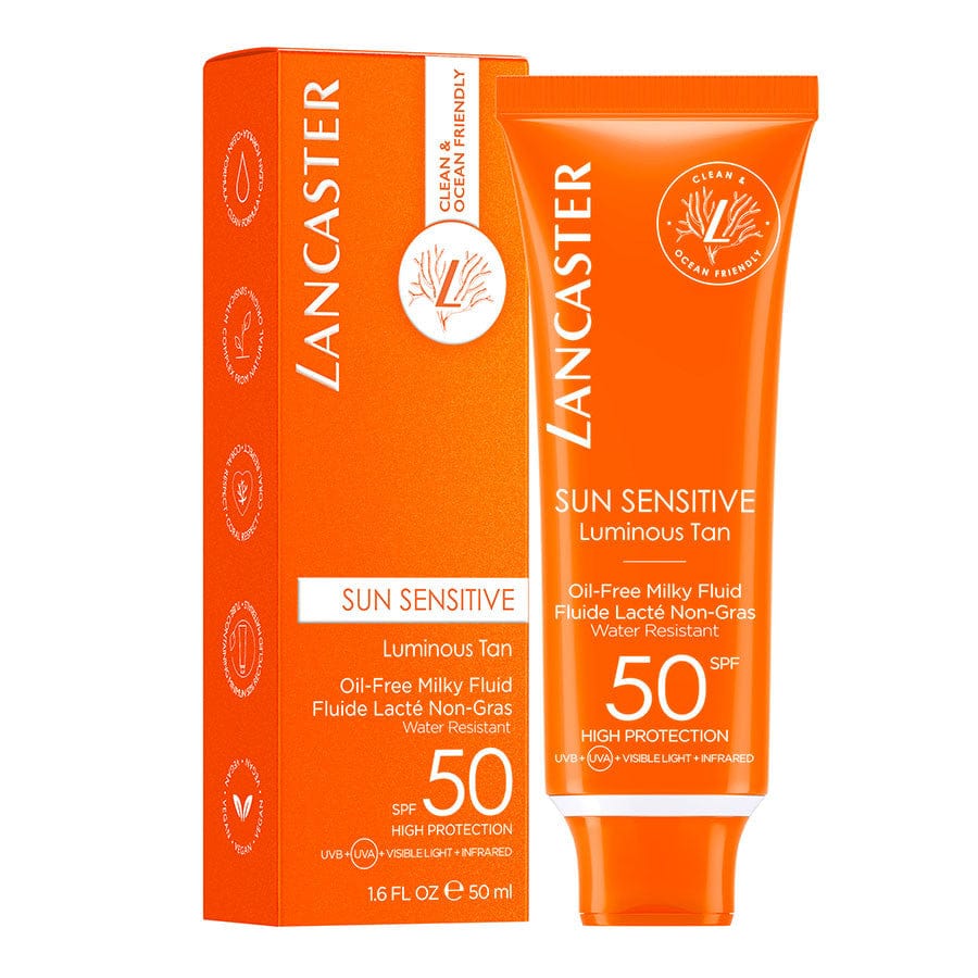 Lancaster Sun Sensitive Oil-Free Milky Fluid SPF50  Face Cream 50 ml Chivela