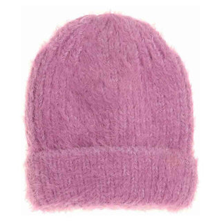 Kids Fuzzy Solid C.C Beanie