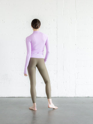 Women's UPF 50+ Sun Protective Swim Leggings - Cappucino