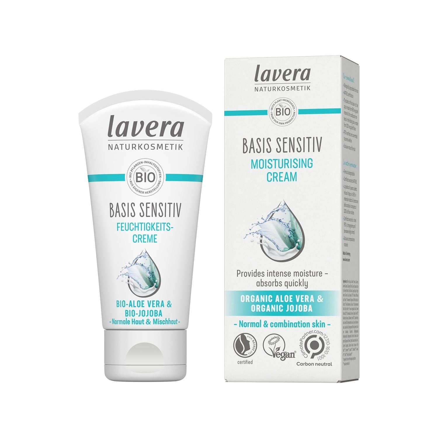 Lavera Basis Sensitiv Moisturizing Face Care Cream 50 ml Chivela