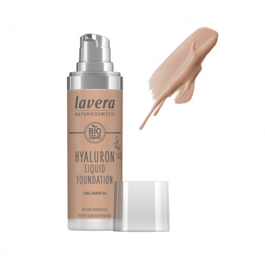Lavera Hyaluronic Foundation Oil 30 ml - Cool Honey 04 - By Baano