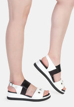 Layla Studded Wedge Sandals