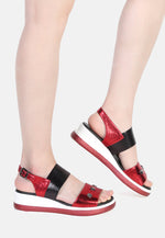 Layla Studded Wedge Sandals