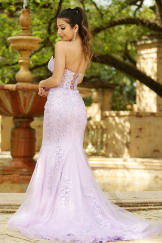 Reva Corset Gown - Lilac - By Baano