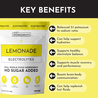 Lemonade Electrolytes - By Baano