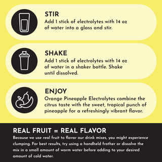 Lemonade Electrolytes Stick - By Baano