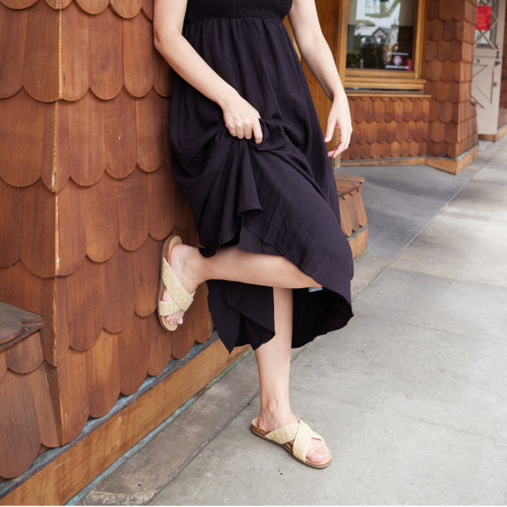 Leyla Women's Crossband Sandal - By Baano