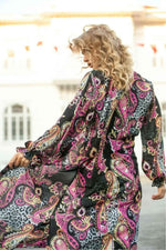 LiLiana Open Front Kimono - Glamourous Grace