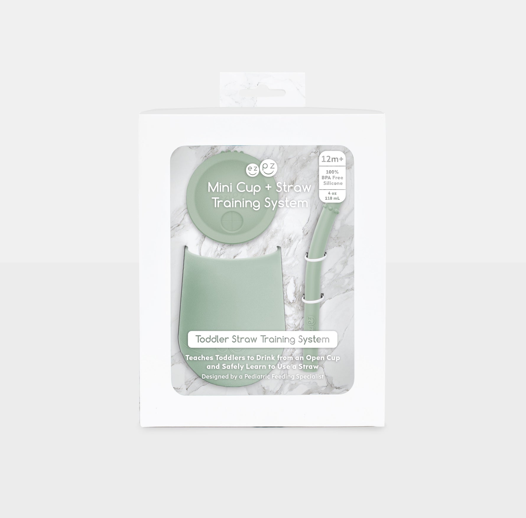 Mini Cup + Straw Training System ezpz