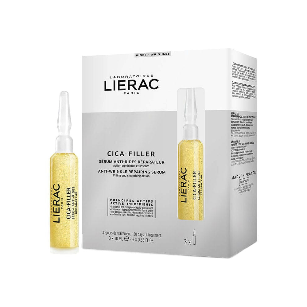 Lierac Cica-Filler Anti-Wrinkle Repairing Serum 3x10 ml - By Baano