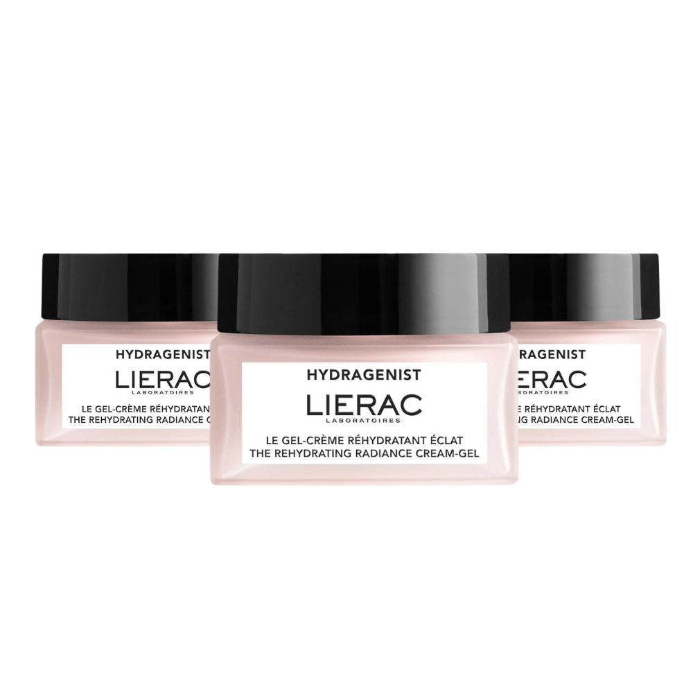 Lierac Hydragenist The Rehydrating Radiance Cream Gel 50 ml 3 Pack - By Baano