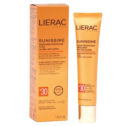 Lierac Sunissime Energizing Protective Fluid Spf30 40ml - By Baano