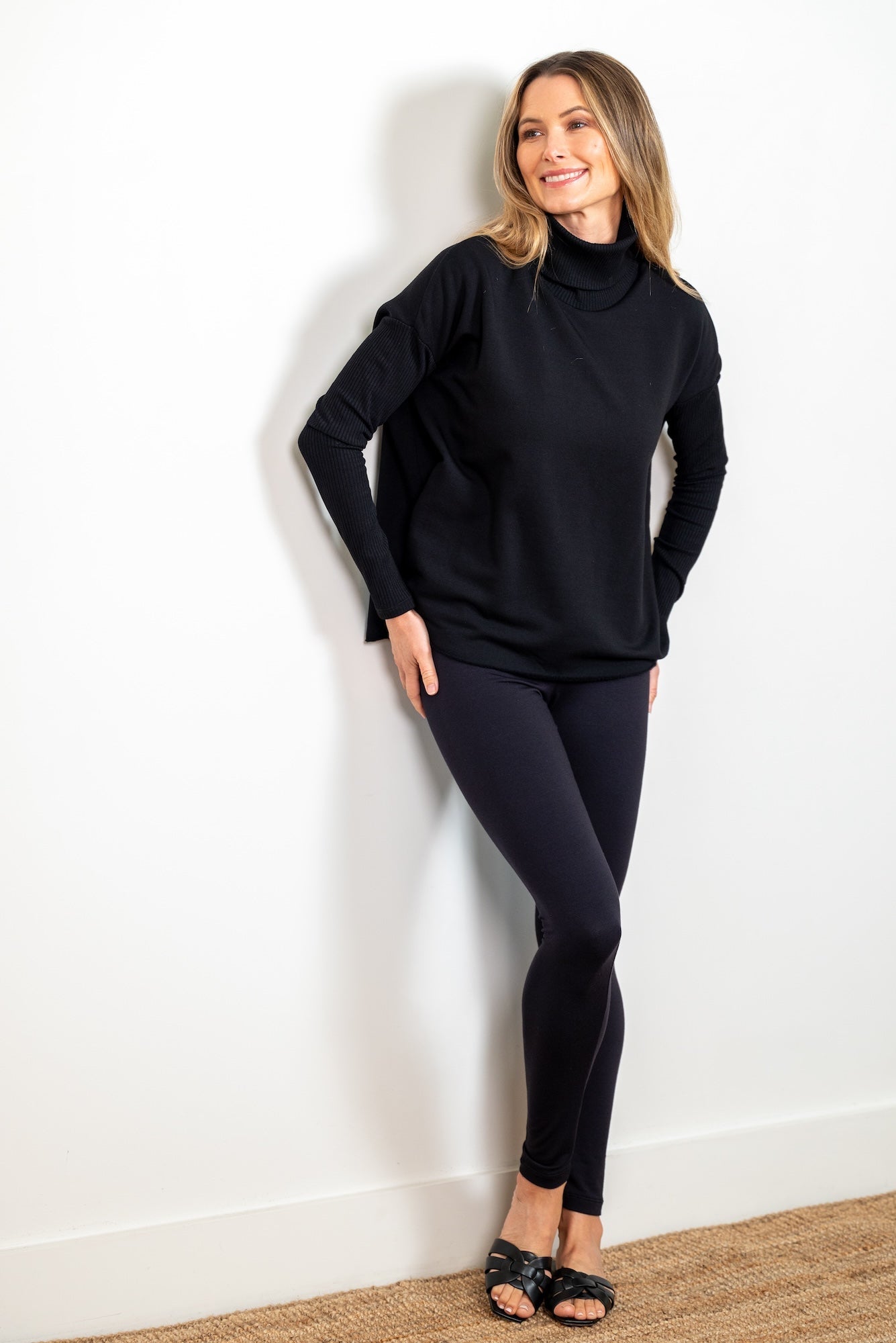 Light Hug® Turtleneck Top