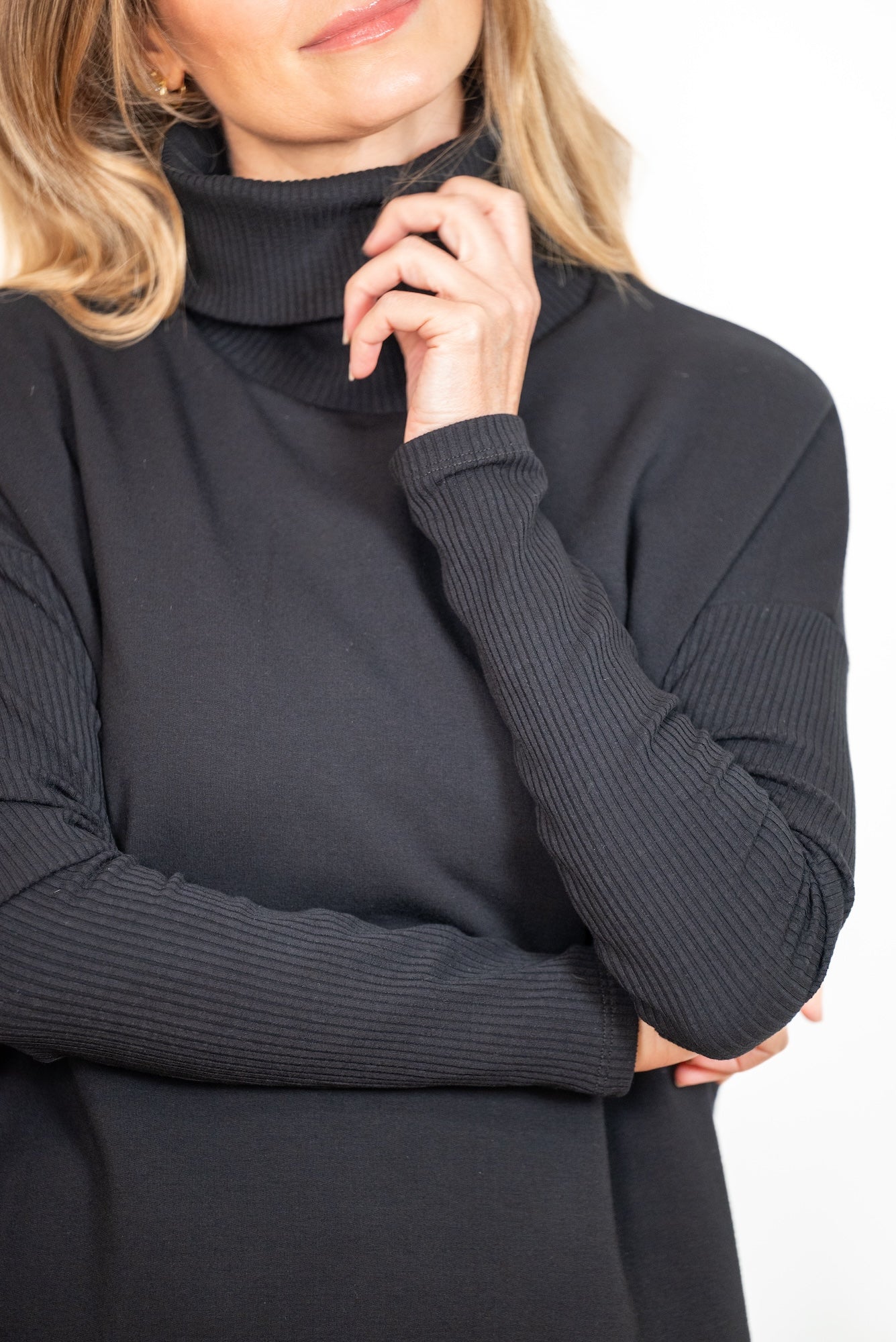 Light Hug® Turtleneck Top