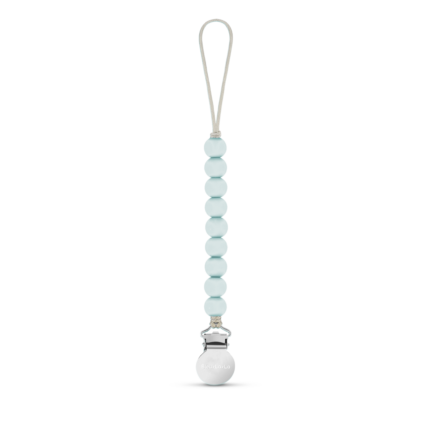 Lulababe Pacifier Clip Bleu La La