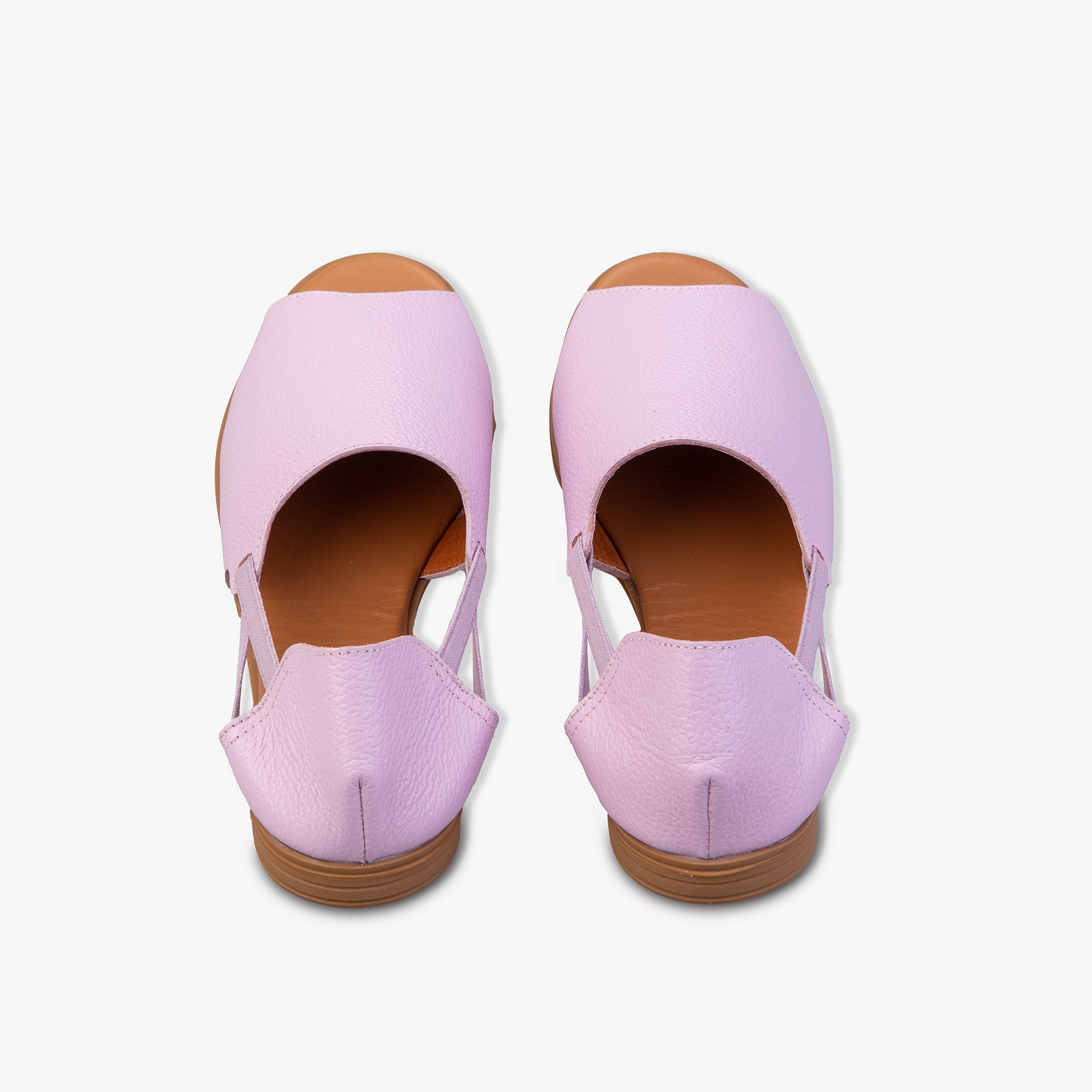Lilac Dream Peep Toes - By Baano