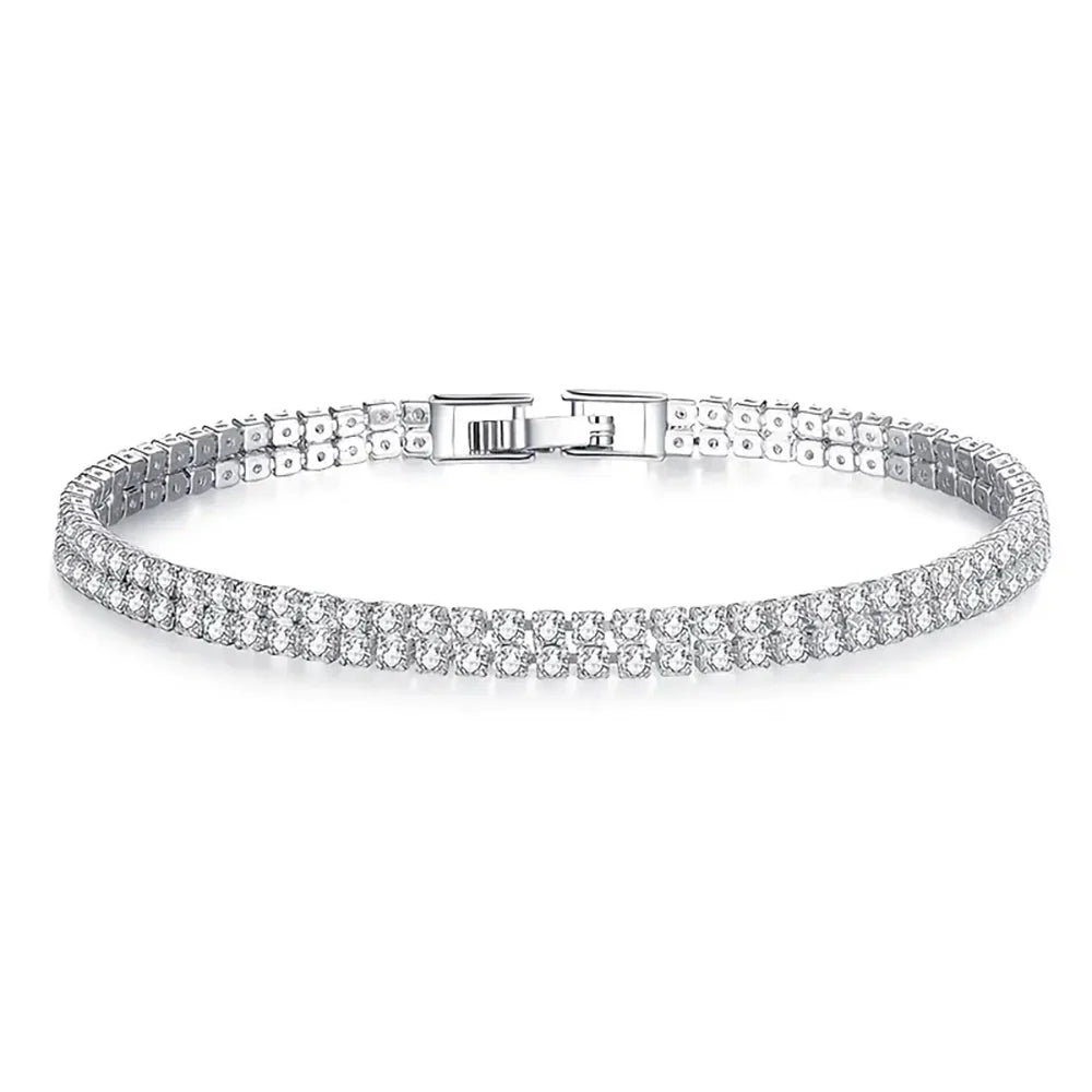 Lily Double Tennis Bracelet