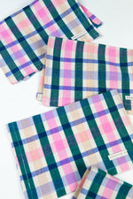 Lola Plaid Cocktail Napkin, Set of 4