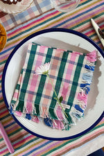 Lola Plaid Party Napkin