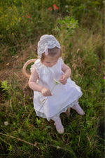 London- Beige Leather Mary Jane Shoes