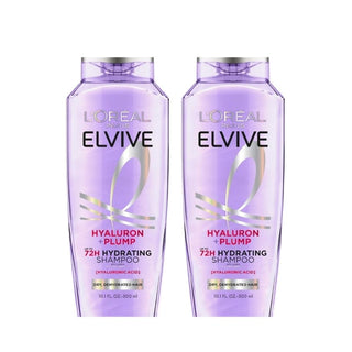 Loreal Elseve Hydra [Hryaluonic] Moisture Filling Shampoo 300 ml -2 Pack