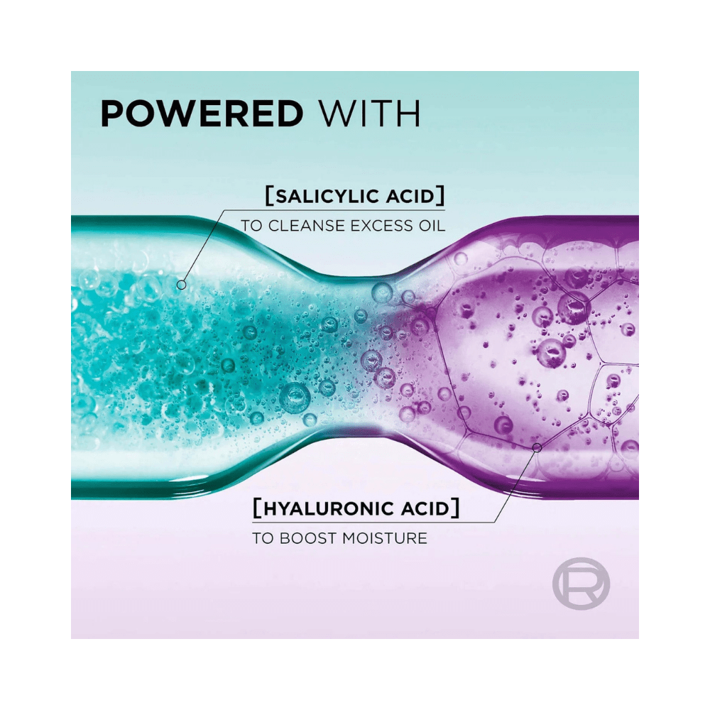 Loreal Elseve Hydra [Hyaluronic] Pure Salicylic Acid Anti-Oil Purifying Shampoo 300 ml -2 Pack Chivela