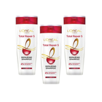 Loreal Paris Elseve Complete Repair 5 Structuring Treatment Shampoo for Damaged Hair 300 ml 3 Pack - By Baano