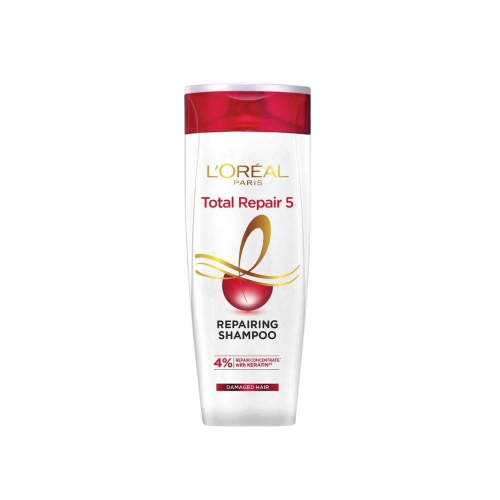 Loreal Paris Elseve Complete Repair 5 Structuring Treatment Shampoo for Damaged Hair 300 ml - By Baano