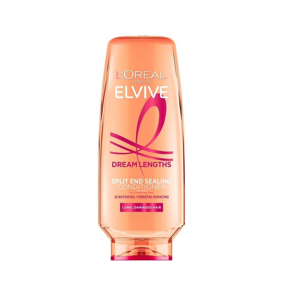 Loreal Paris Elseve (Elvive) Dream Long 3 Economic Pack Shampoo,Conditioner and Lamination Hair Serum Set Chivela
