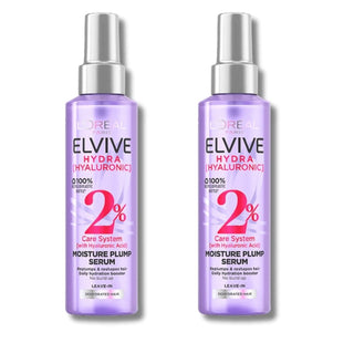 Loreal Paris Elseve Hydra Hyaluronic 2% Hair Serum with Hyaluronic Acid 150 ml 2 Pack Chivela
