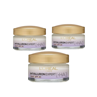 Loreal Paris Expert Replumping Moisturizing Care Day SPF 20 50 ml 3 Pack