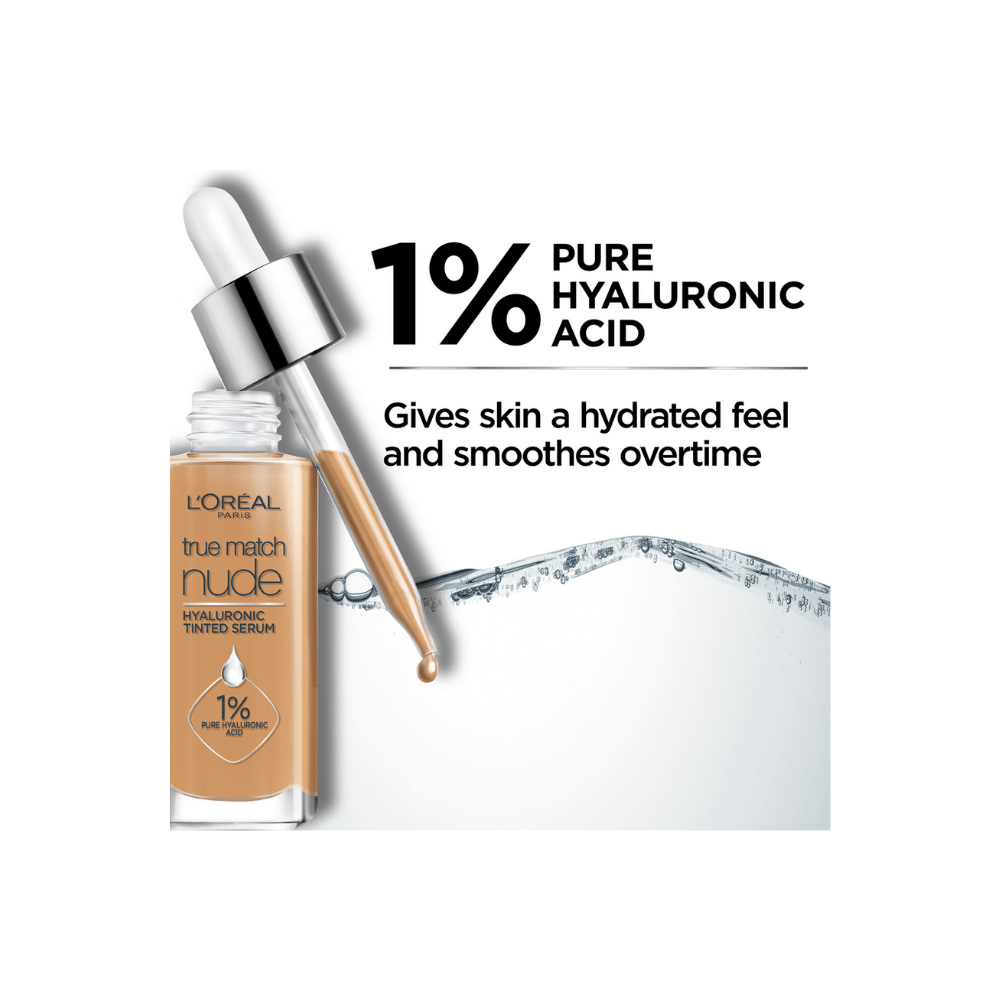 Loreal Paris True Match Nude Plumping Tinted Serum Foundation - 2-3 Light - By Baano
