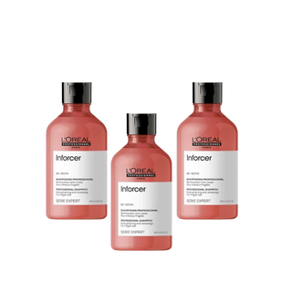 Loreal Professionnel Paris Serie Expert Inforcer Anti-Breakage Strengthening Shampoo 300 ml 3 Pack