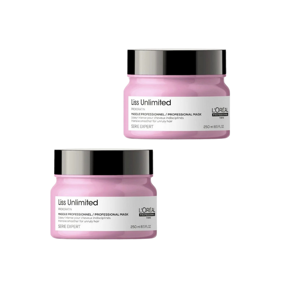 Loreal Professionnel Paris Serie Expert Liss Unlimited Hair Mask 250 ml 2 Pack Chivela