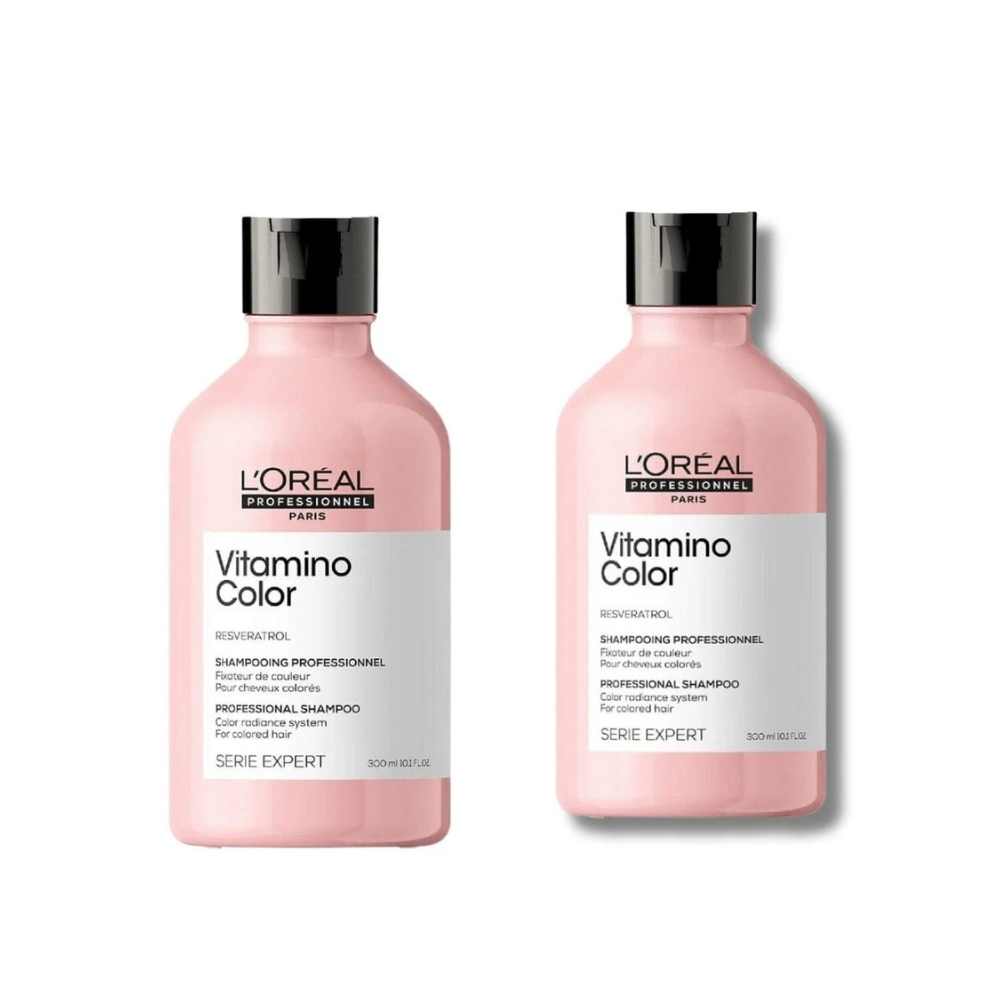 Loreal Professionnel Paris Serie Expert Vitamino Color Shampoo 300 ml 2 Pack - By Baano