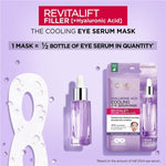Loreal Revitalift Filler Cooling Hyaluronic Acid + Caffeine Eye Serum Serum Mask Chivela