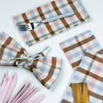 Louisa Plaid Dinner Napkin