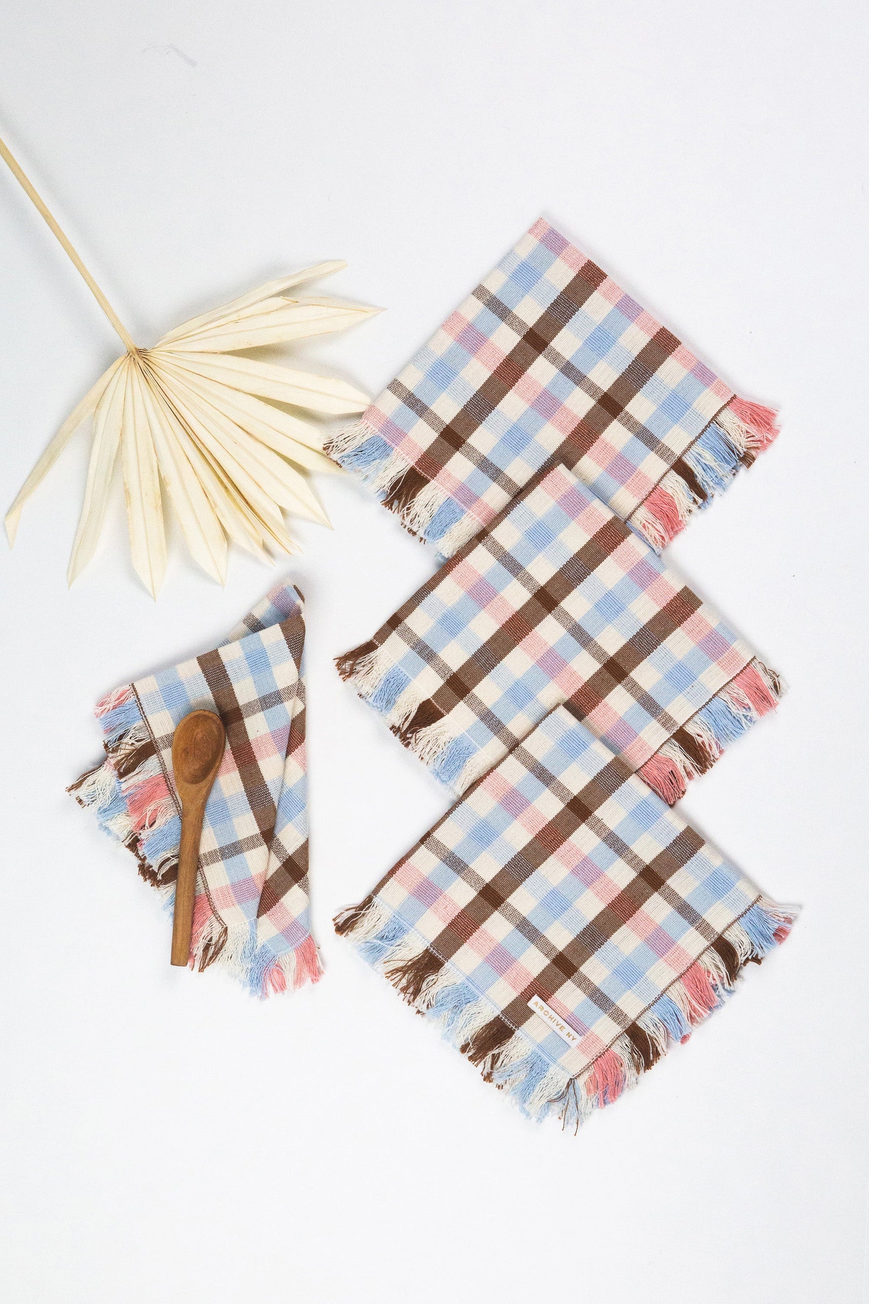 Louisa Plaid Party Napkins