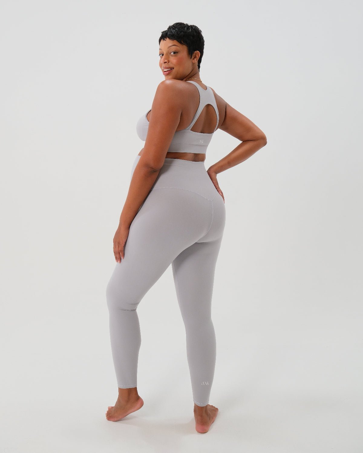 AXK CORE Curve Maternity Legging - Light Gray