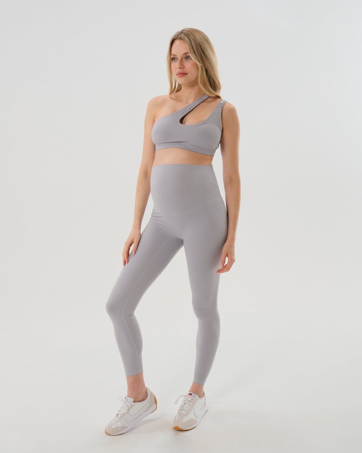 AXK CORE Curve Maternity Legging - Light Gray