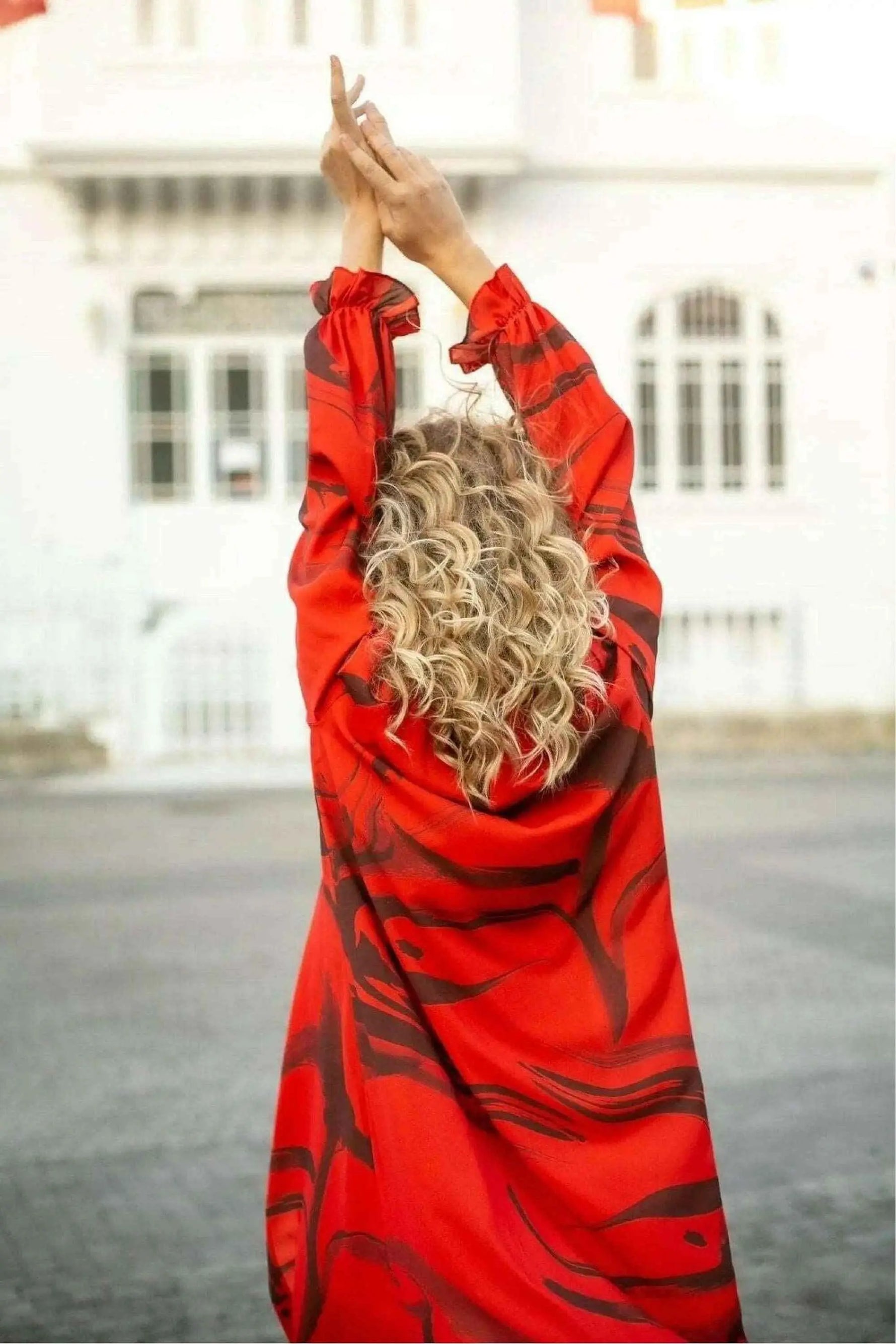 Luna Open Front Kimono - Glamourous Grace