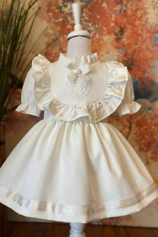 Luna White Party Dress