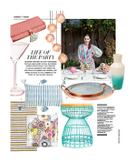 Antigua Pillow- Natural Faded Indigo 20"x20"