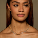 Luxury Script Name Necklace with Tennis Chain