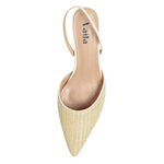 Lynn Slingback Pumps Beige - By Baano